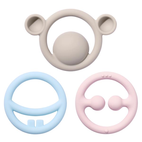 Image Nigi Nagi Nogi  pastel  / beige, rose, bleu glacier