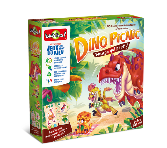 Image Dino Picnic  (French)