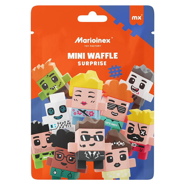 Image Mini Waffle Surprise : 1 mysterious figurine + 1 unique building (fr-en)