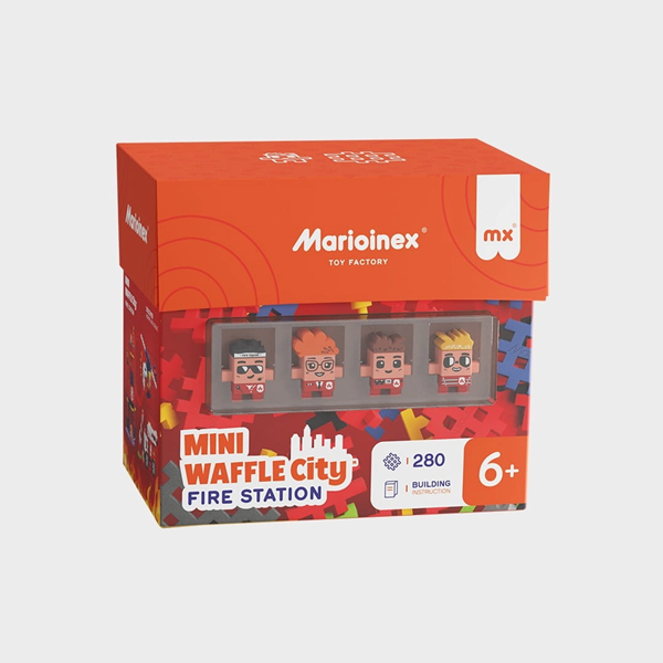 Image Mini Waffle City - Caserne de pompiers 280 pcs (fr-en)