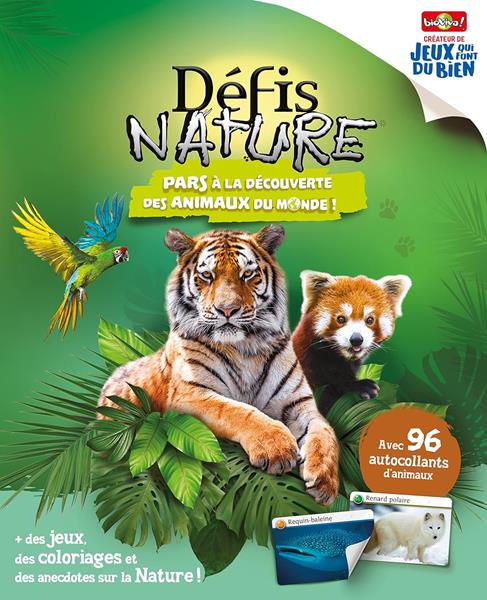 Image Album autocollants Défis Nature (french)