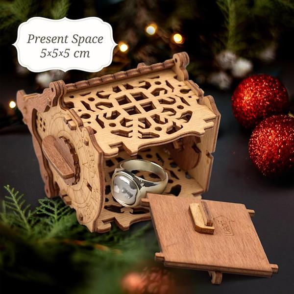 Gift Puzzle Box / Happy New Year Tree