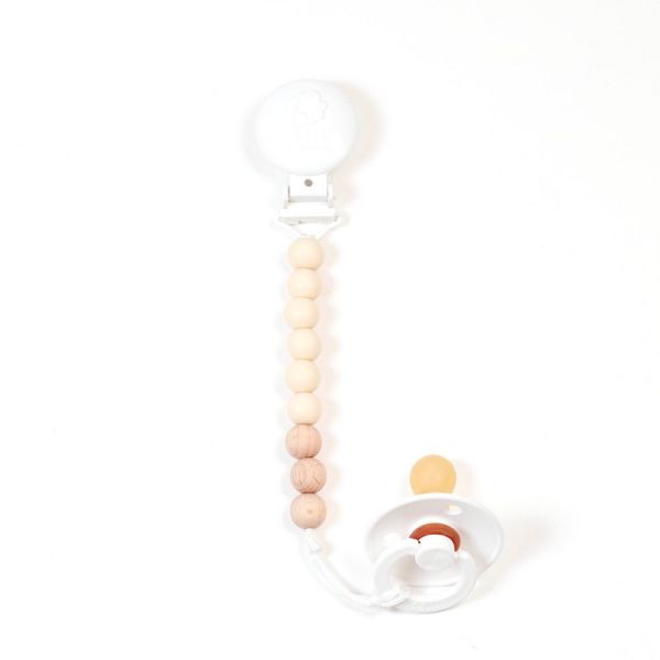 Image Pacifier clip Pur- Ivory