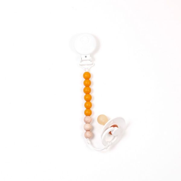 Image Pacifier clip Pur - Dijon yellow