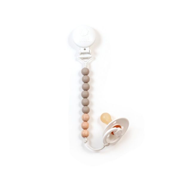 Image Pacifier clip Pur - Taupe