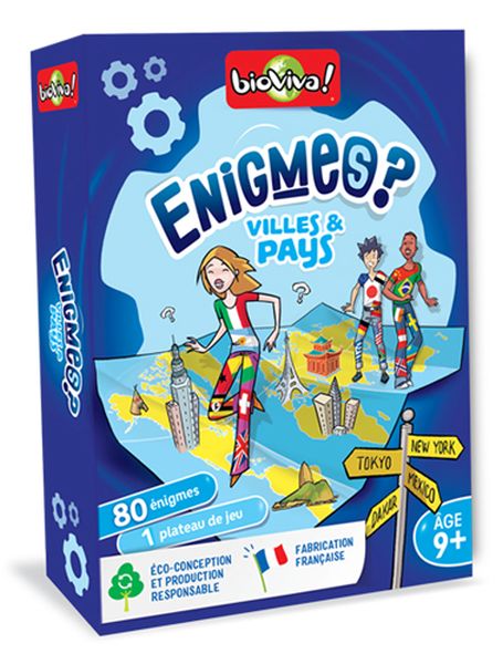 Enigmes / Villes et pays (French only)