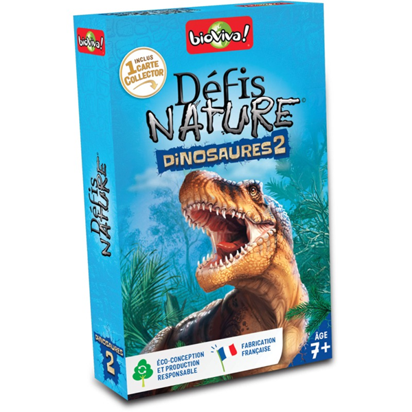 Image Défis Nature / Dinosaures 2 BLEU (Nouvelle version)