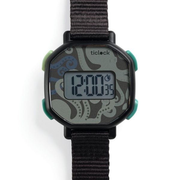 Image Digital watch/Black octopus