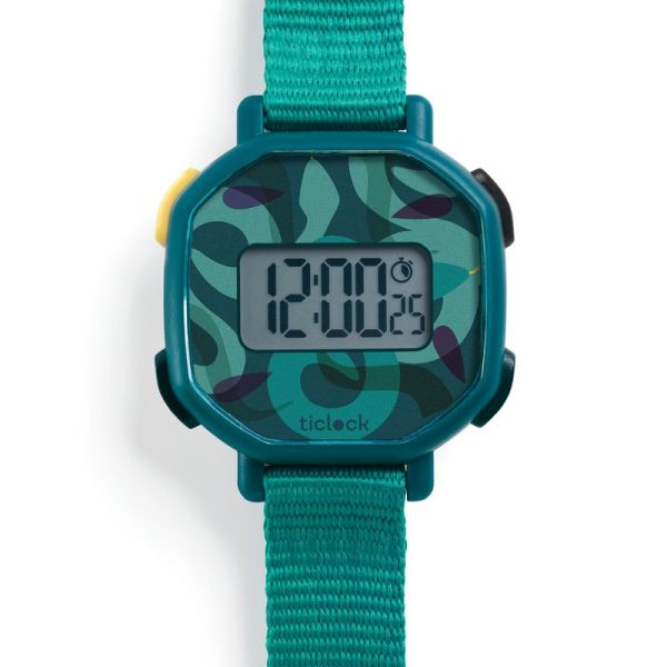 Image Digital watch/Green snakes