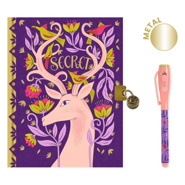 Image Secret Notebook and magic marker / Melissa