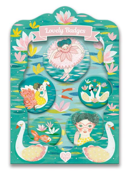 Lovely badges / Ballerina