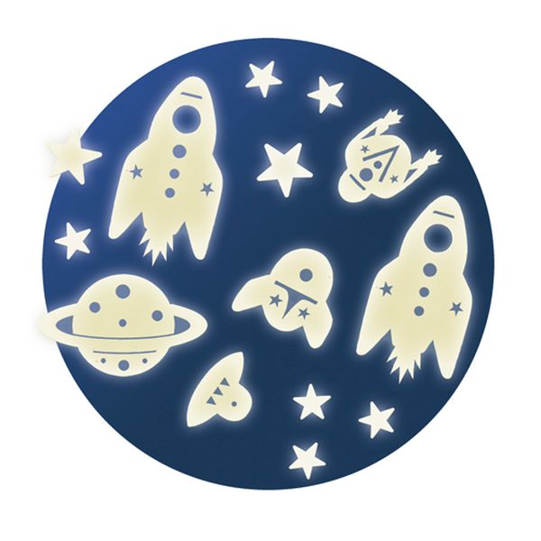 Image Phosphorescents decorations / Space mission