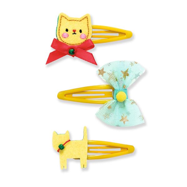 Image Plume / Mina Hair Clips x3 #CO 6#