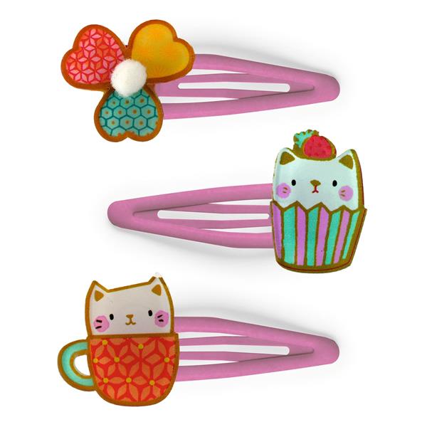 Image Plume / Barrettes Yoko x3 #CO 6#