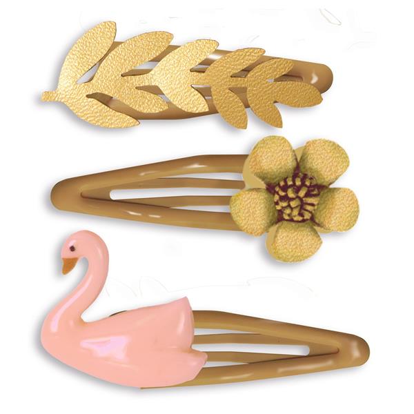 Image Plume / Barrettes Carmen x3 #CO 6#