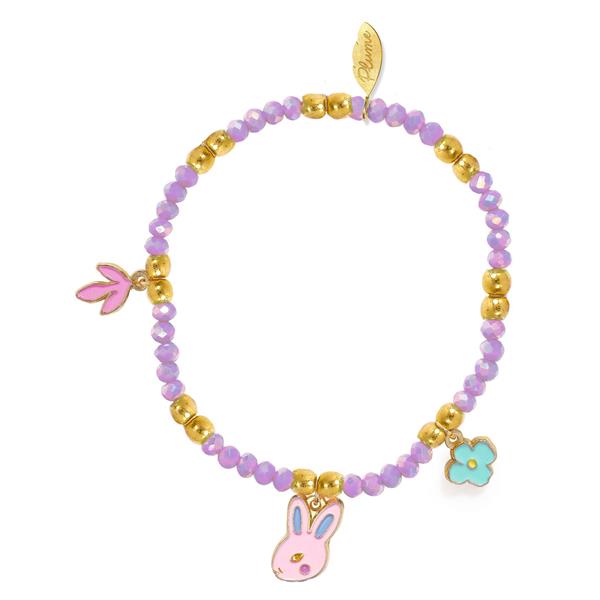 Image Plume / Bracelet Rose #CO 6#