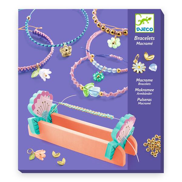 Image Macramé / Bracelets bleus