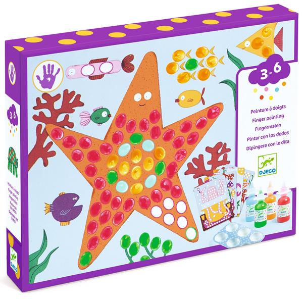 Image Peindre avec ses doigts / Pois et poissons