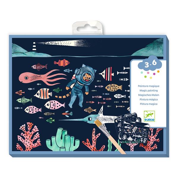 Image Peinture magique à révéler / Dans l'océan