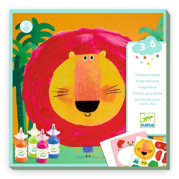 Image Peindre avec ses doigts /  Animaux foufous