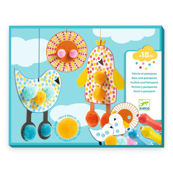 Image Des Points et des pompons - Dans  le ciel