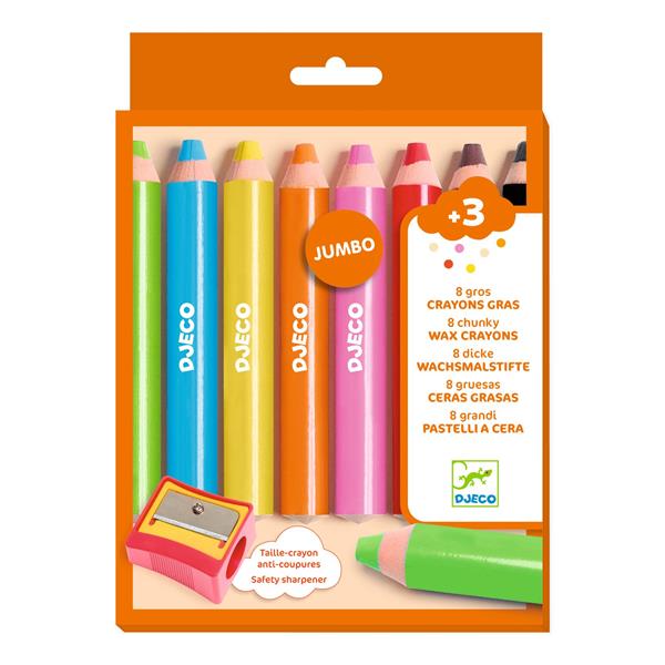 Image 8 gros crayons gras