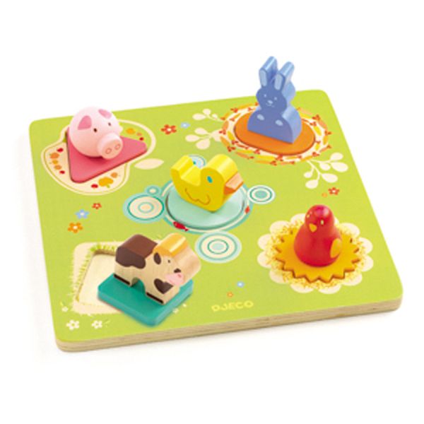 Image Wooden Puzzle / Bildi / 5 pcs