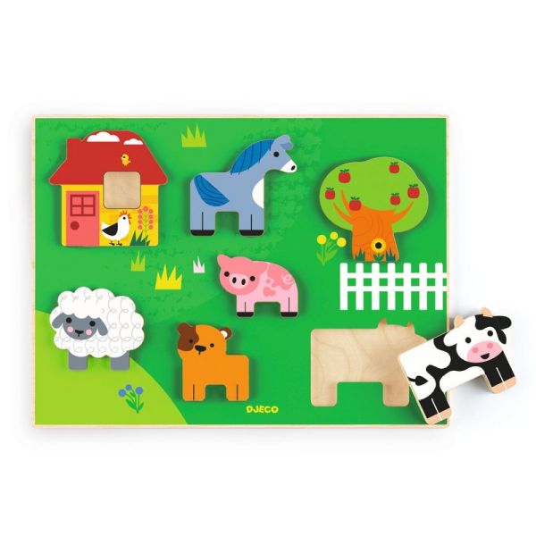 Image Wooden puzzle / Farm Story / 7 pcs