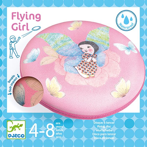 Image Flying Disc / Flying girl