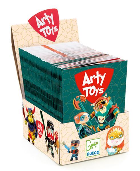 Présentoir + 50 livrets Arty Toys