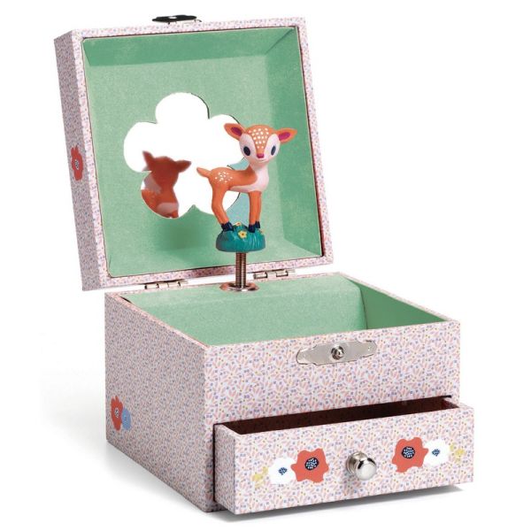 Image Music box / Wood fawn