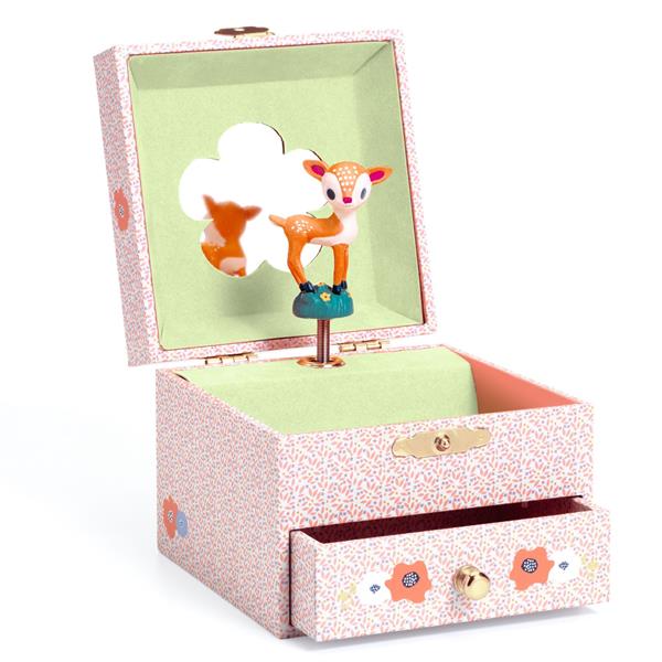 Image Music box / Wood fawn