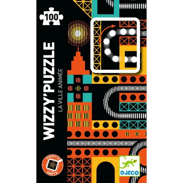 Image Twisty Puzzles/ La ville animée - 100 pcs