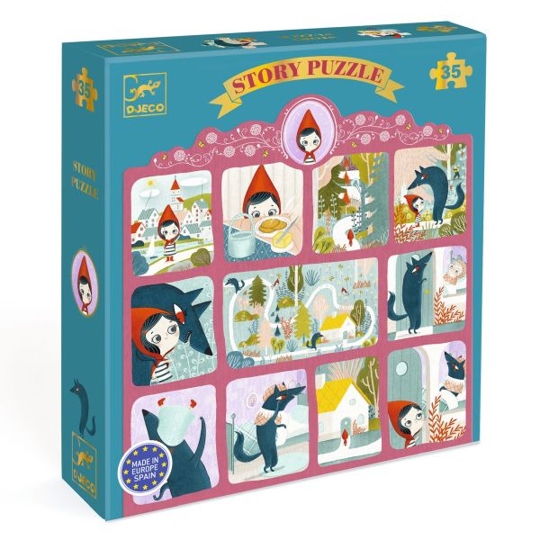 Image Story puzzle / Little Red Riding Hood / 35 pcs