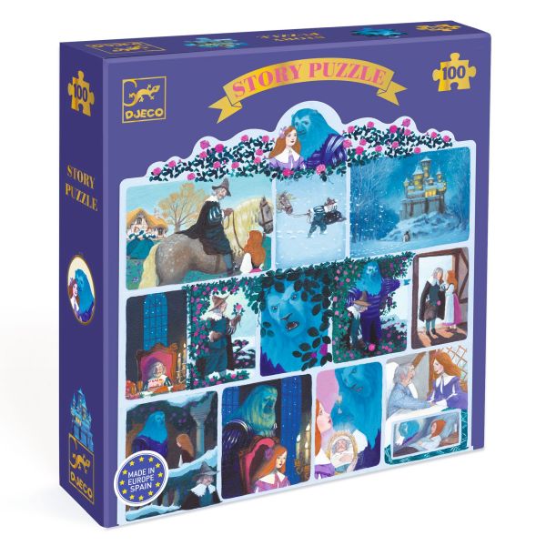 Image Puzzle histoire / La Belle et la Bête /100 pcs