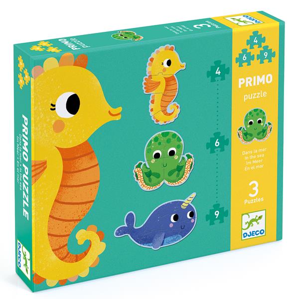 Image Primo Puzzle/ Dans la mer / 4,6,9 pcs