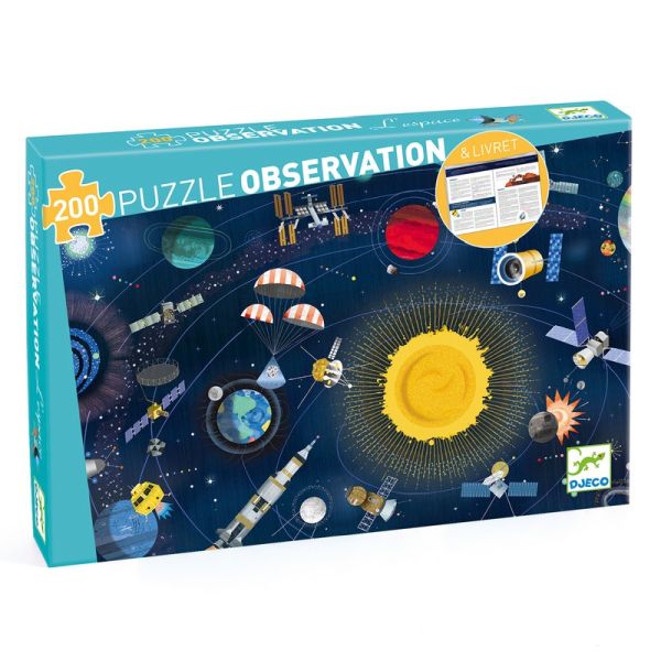 Image Puzzle observation / L'espace / 200 pcs