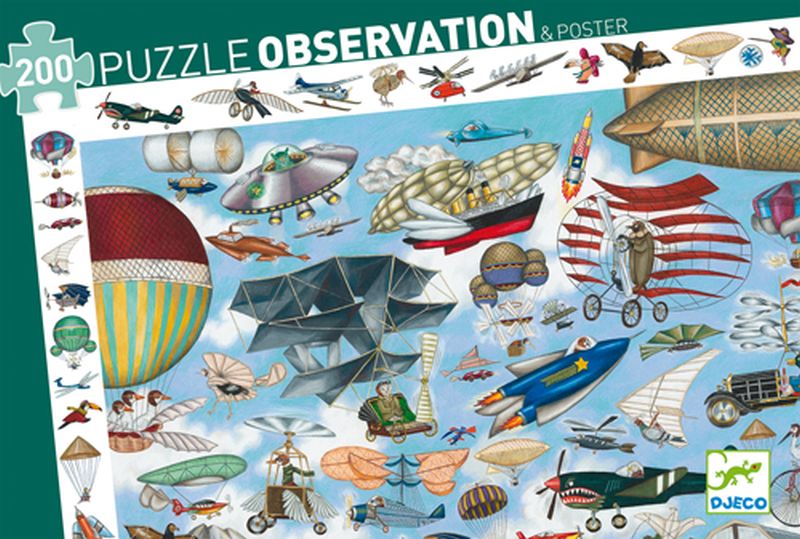 Puzzle observation / Aero club / 200 pcs