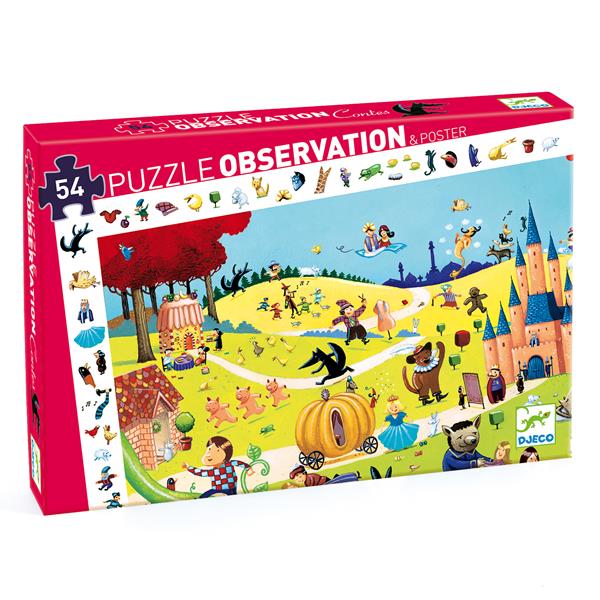 Image Observation puzzle / Tales / 54 pcs