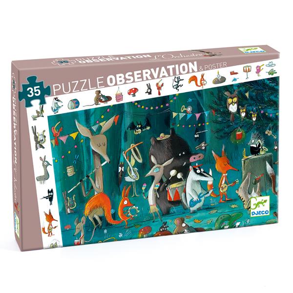 Image Puzzle observation / L'orchestre / 35 pcs