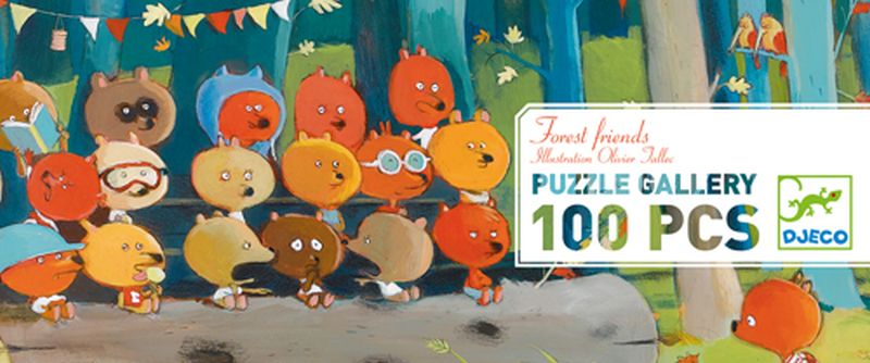 Image Puzzle gallery / Forest Friends / 100 pcs