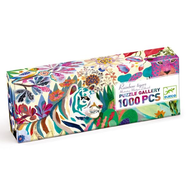 Image Puzzle gallery / Rainbow Tigers / 1000 pcs