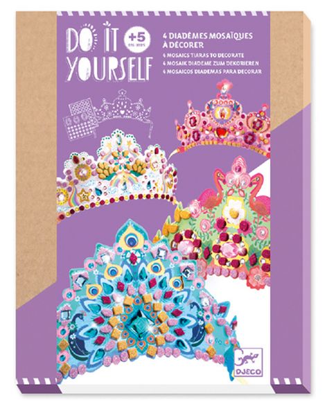 DIY / Mosaic Tiaras / Like a princess