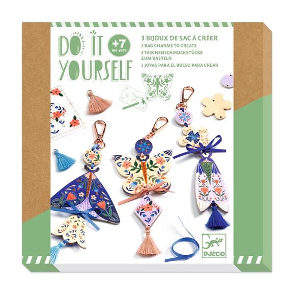 Image DIY / Butterflies : bag charms