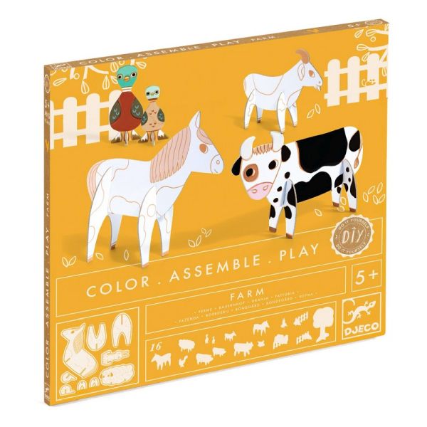 Image Color Assemble Play / Ferme