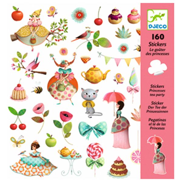 Image Stickers / Princess Tea Party    #CO 10#