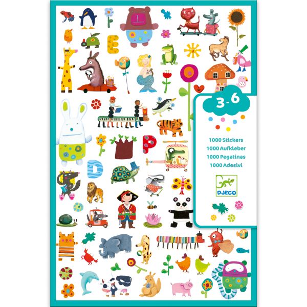 Image Stickers / 1000 for little ones