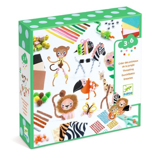 Image Colours for the little ones/ Jungle Animal Creation Box