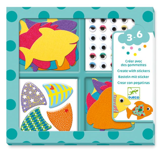 Gommettes et Stickers / J'aime les poissons