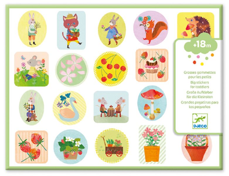 Stickers / The garden